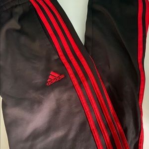 Adidas pants.